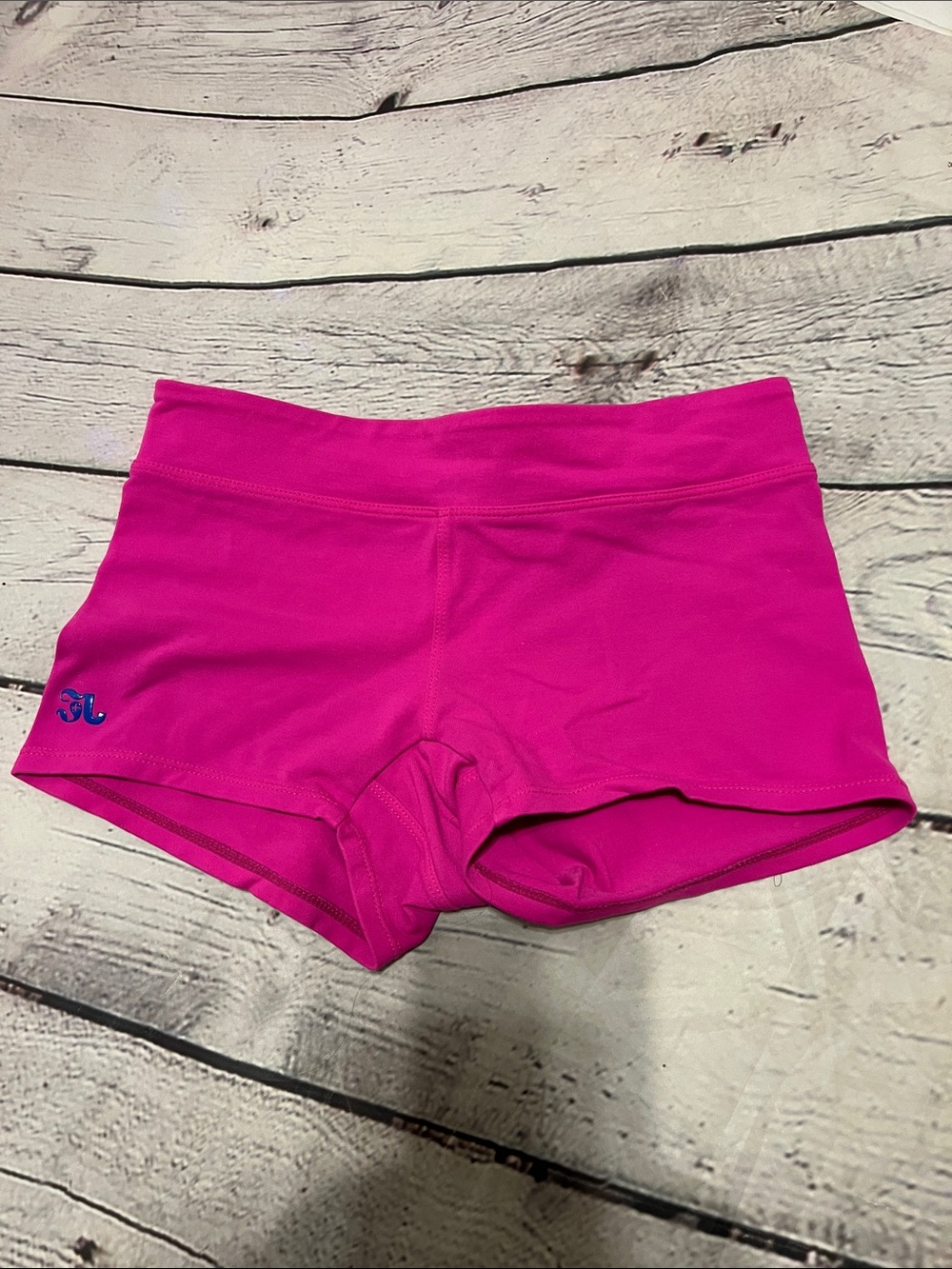 Jo & Jax pink booty shorts YL
